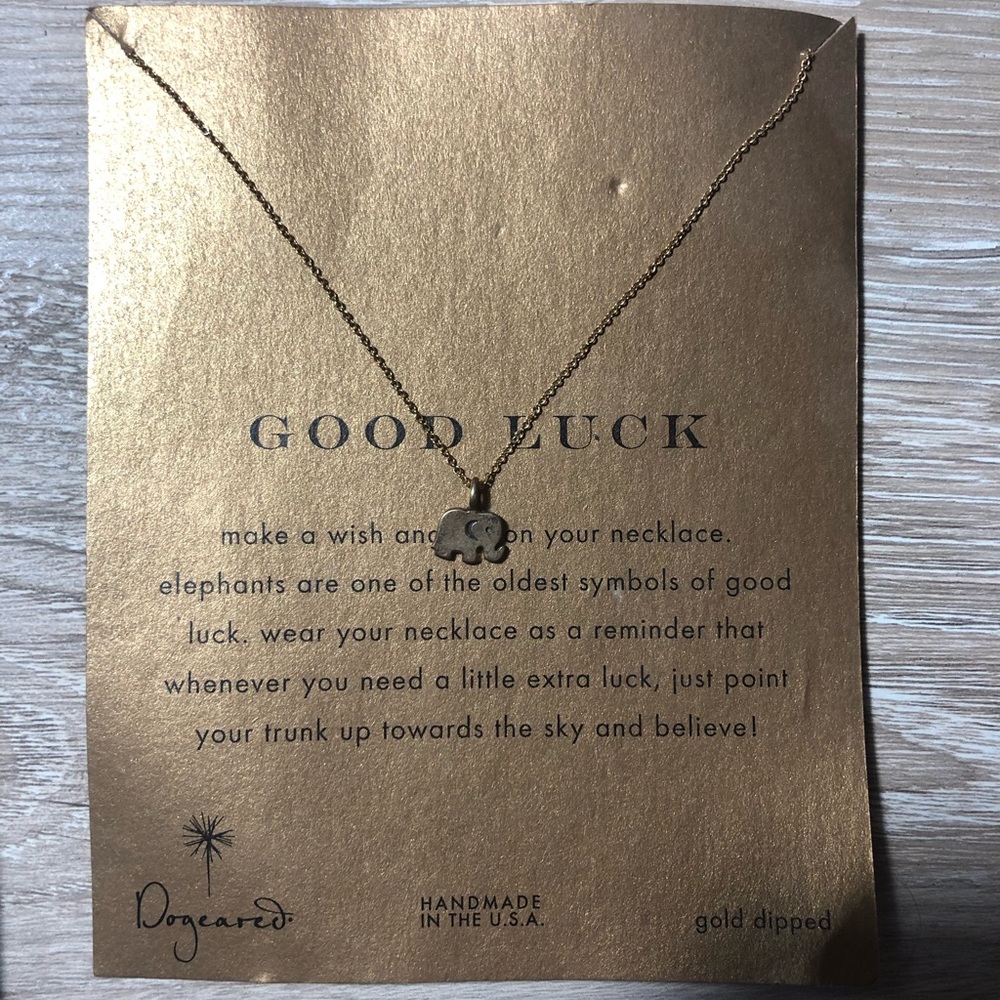 Dogeared Elephant Necklace